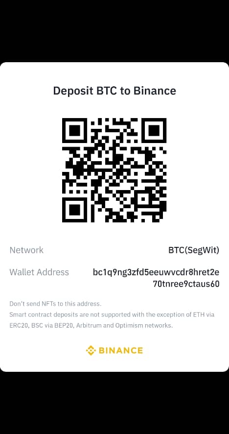 Binance QR Code